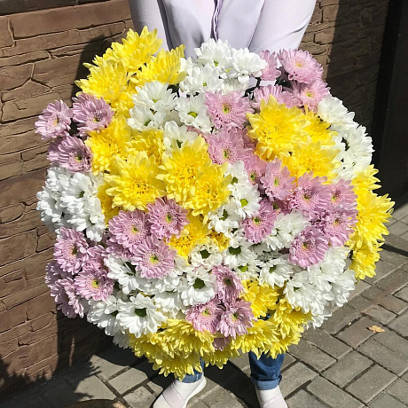 Букет цветов Хорошее настроение №161 - Фото 2