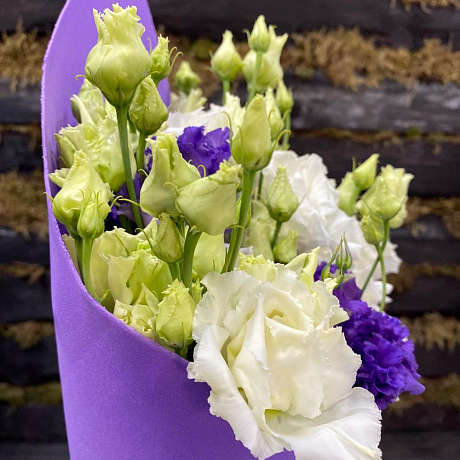 Букет из 7 Лизиантусов - Фото 6