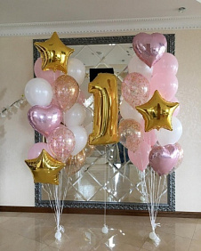 Композиция из шаров "Яркость"