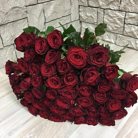 Букет с красными розами №160