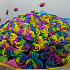 Букет из 101 радужных роз - Фото 2