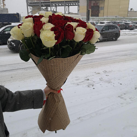 Букет цветов Яблоко Евы - Фото 4