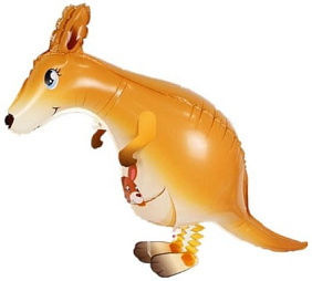 Ходячая фигура шар "Кенгуру" 99 см