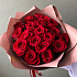 Красные Розы 19 штук - Фото 5