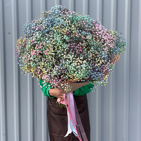 Букет цветов Разноцветные облака - Фото 4