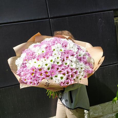 Букет хризантем Большая медведица - Фото 3