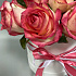 19 роз Джумилия в белой коробке - Фото 4