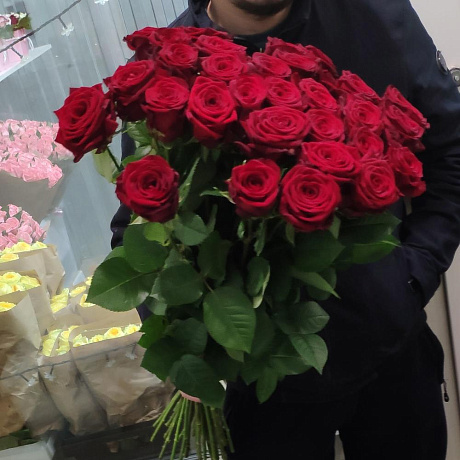 Ароматные розы 36штук - Фото 3