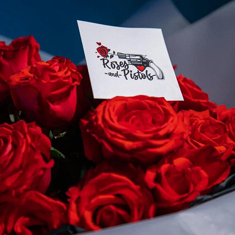 Букет из цветов Чёрная пантера - Фото 5