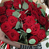 Букет красных роз с эвкалиптом - Фото 2