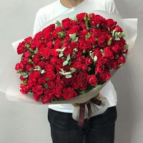 Розы ред баблс