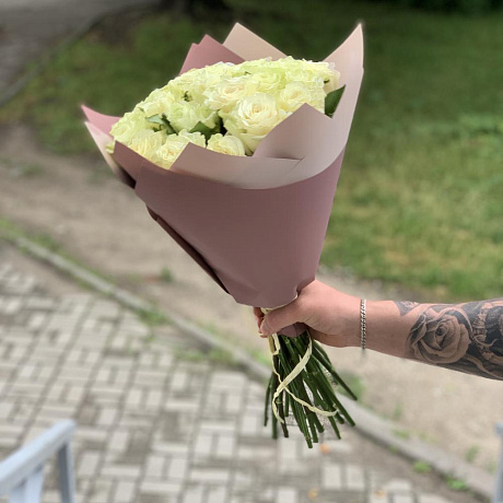 25 роз в упаковке - Фото 6