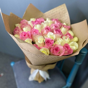 Букет из 39  розы