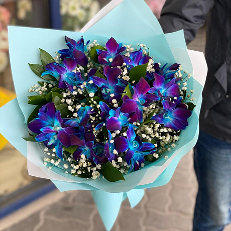 Букет Дендробиум Блю - Фото 3