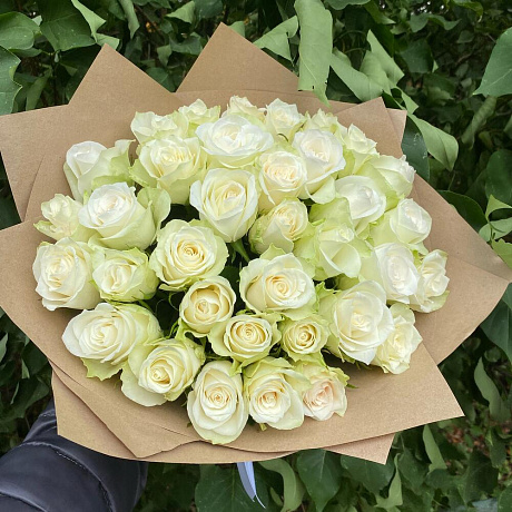 Букет из 35 роз микс №161 - Фото 3