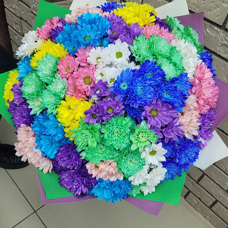 Букет цветов Радужный поляна - Фото 2