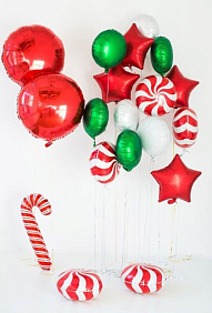 Композиция из шаров "Сладости"