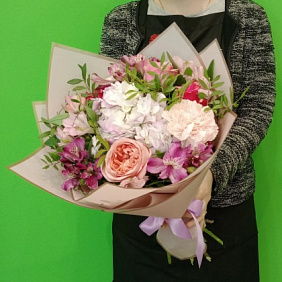 Букет цветов "Нежные чувства" №168