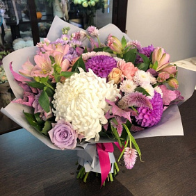 Букет цветов "Подарок любимой"