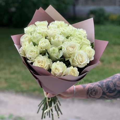 25 роз в упаковке - Фото 5