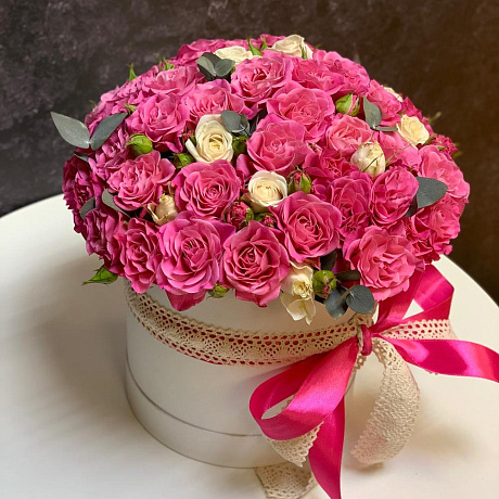Букет цветов Малиновое пралине - Фото 3