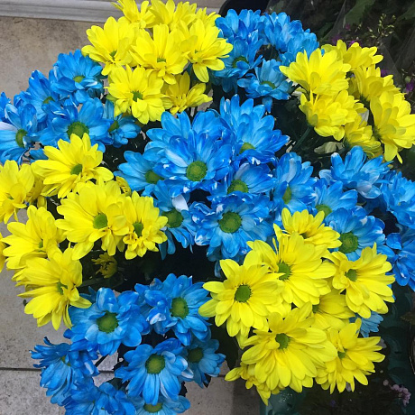 Букет цветов Небесный №161 - Фото 3