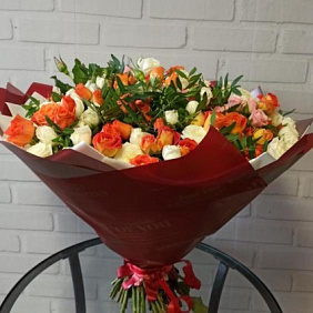 Букет цветов "Летние прогулки"