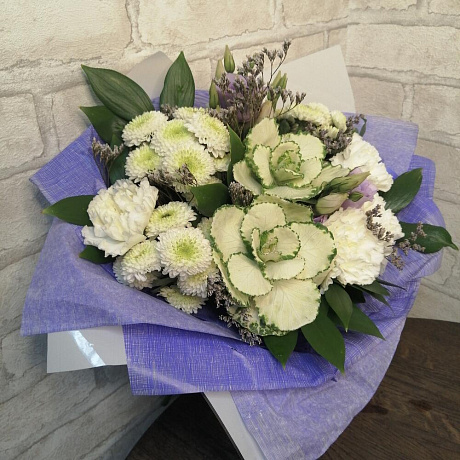 Букет цветов Нежный бриз №160 - Фото 3
