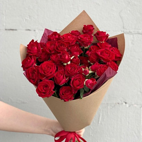 Букет цветов "Red Wow" №2