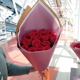Букет из 21 розы №162