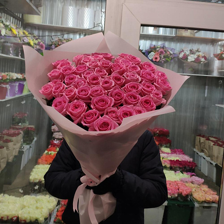Розовые розы №160 - Фото 2