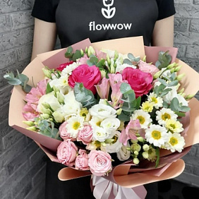 Букет цветов "Аврора" №165