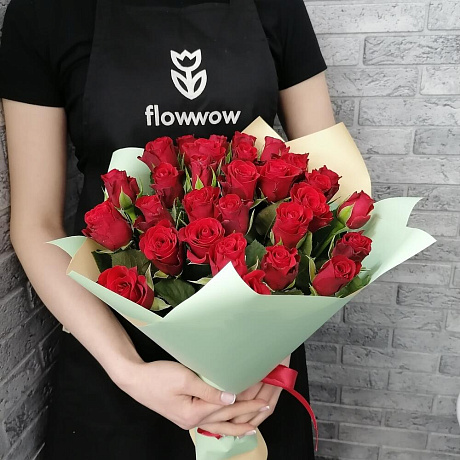 Букет цветов Сангрия №162 - Фото 2