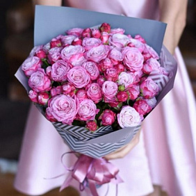 Букет цветов "Левандер"