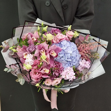 Авторский букет цветов № 119 - Фото 4