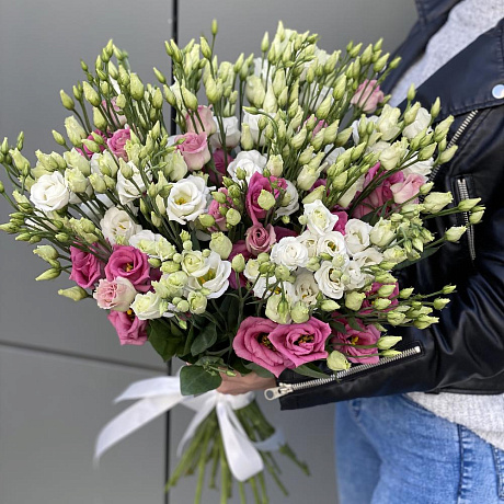 Букет из эустомы Элиана - Фото 3