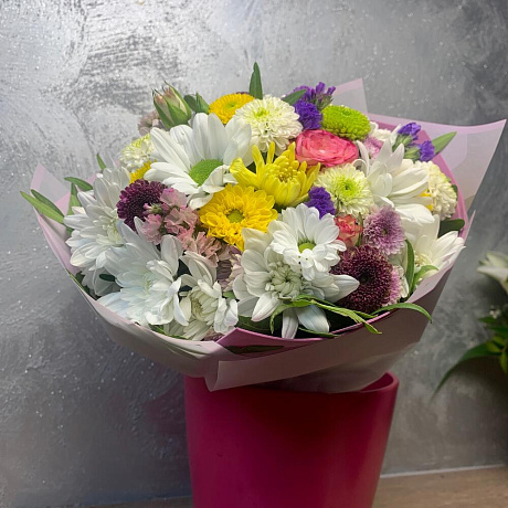 Букет-композиция «Очарованный странник» - Фото 2