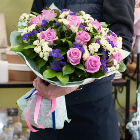 Букет цветов "Пряные специи"