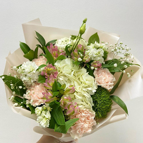 Букет цветов «Нежная гамма» - Фото 3