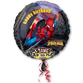 Музыкальный шар "Человек-паук"