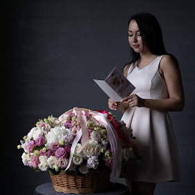 Букет цветов "Тайное становится явным"