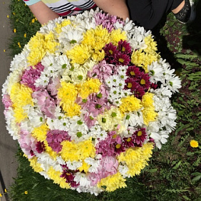 Букет цветов "Солнечное Облако" №160