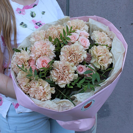 Букет цветов Шампань №160 - Фото 4