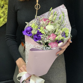 Букет из эустомы №164