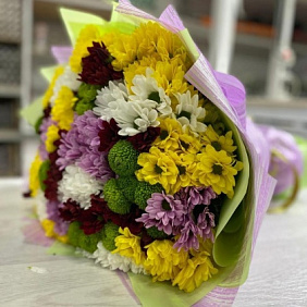 Букет цветов "Великолепие" №166