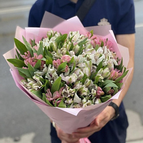 Букет цветов "Нежное чувство" №163