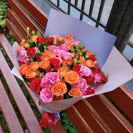 Букет цветов Радость моя - Фото 4