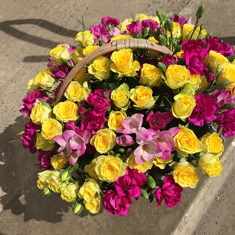 Букет цветов солнечное настроение №165 - Фото 2