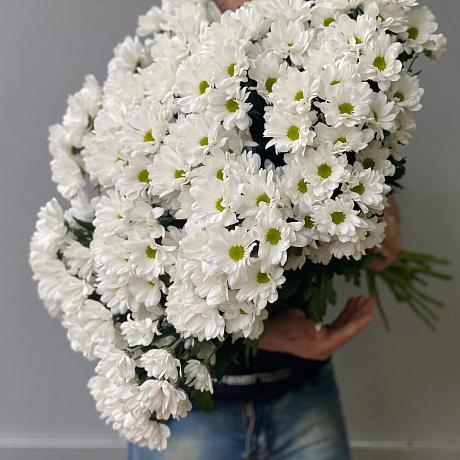 Букет из белых бакарди - Фото 4