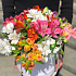 Цветы в коробке   15 свежих Альстромерий микс Голландия «Счастье» - Фото 2